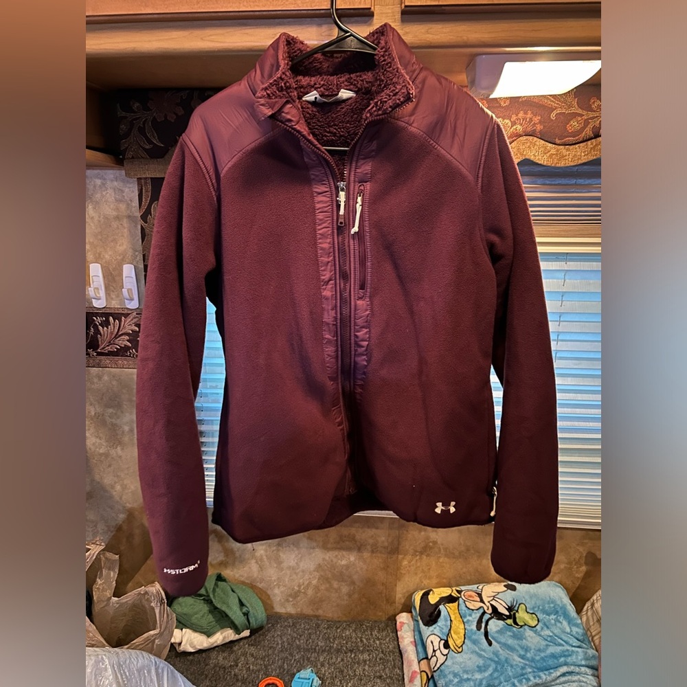 Fleece under armor jacket